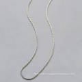 Latest 925 Pure Silver Twist Chain Necklace Design